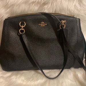 Coach Black Multi compartment Purse